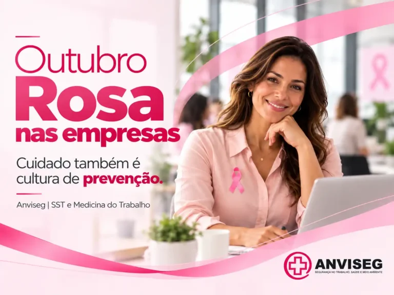 Outubro Rosa nas empresas: saúde da mulher e prevenção